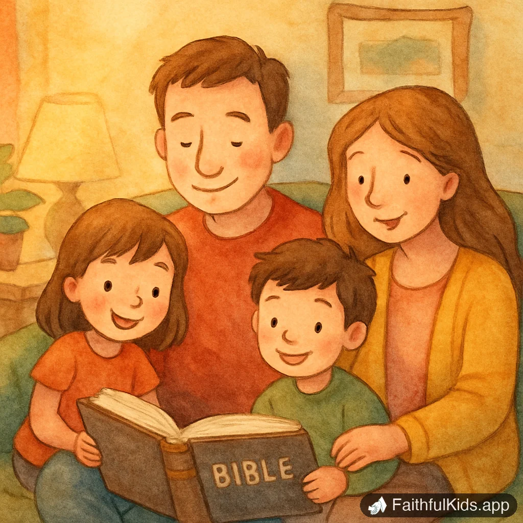 Illustration from Deuteronomy Bible Trivia: 32 Questions and Answers for Kids