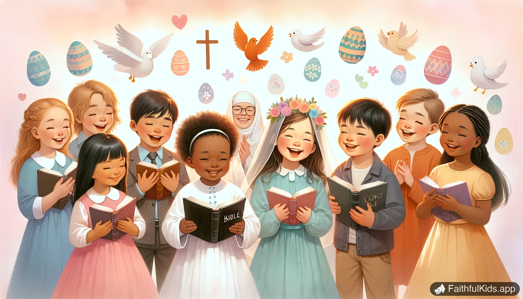 The Easter Story for Kids: 10 Bible Stories from Palm Sunday to the Resurrection