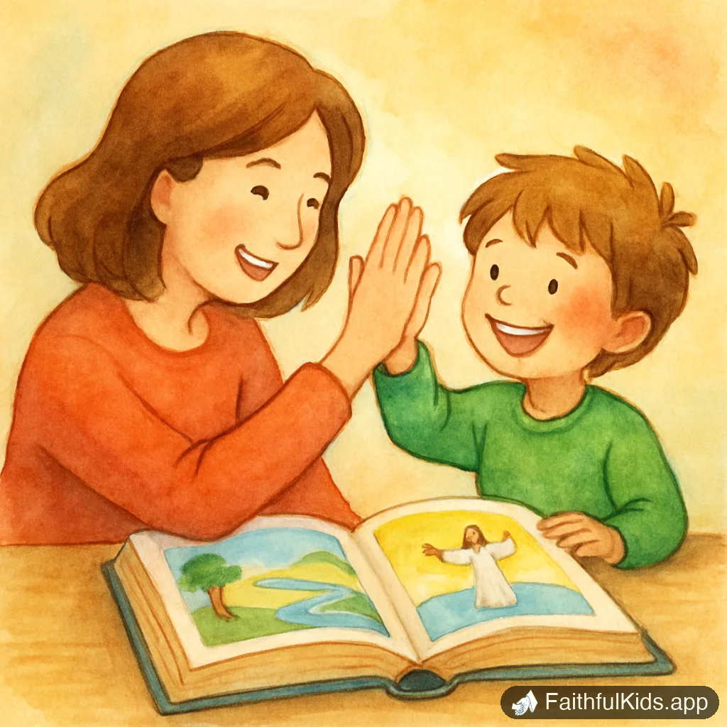 Easy Bible Trivia: 100 Questions and Answers for Beginners - Key Moment Illustration