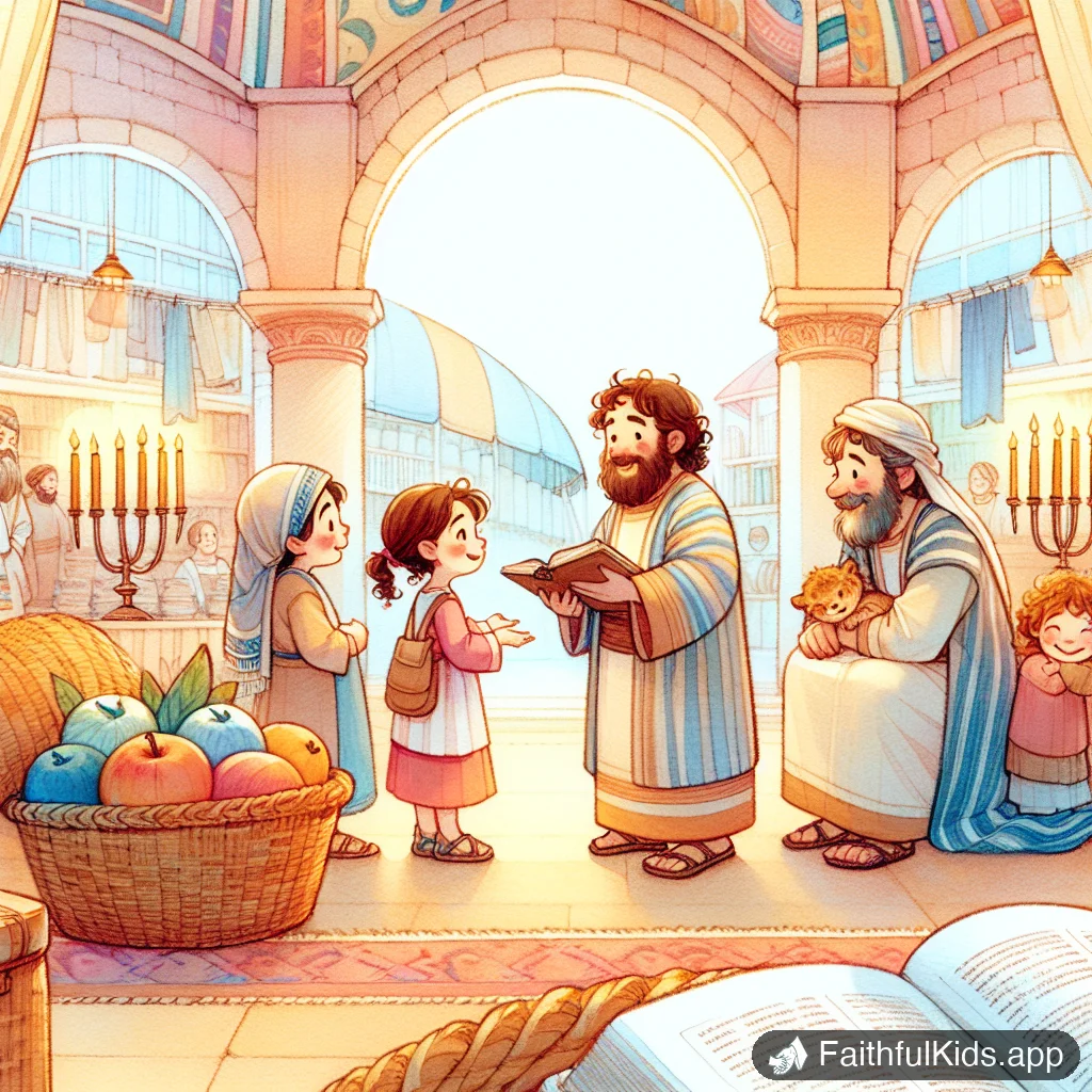 Illustration from Elisha Double Portion for Kids: Bible Story Explained Simply