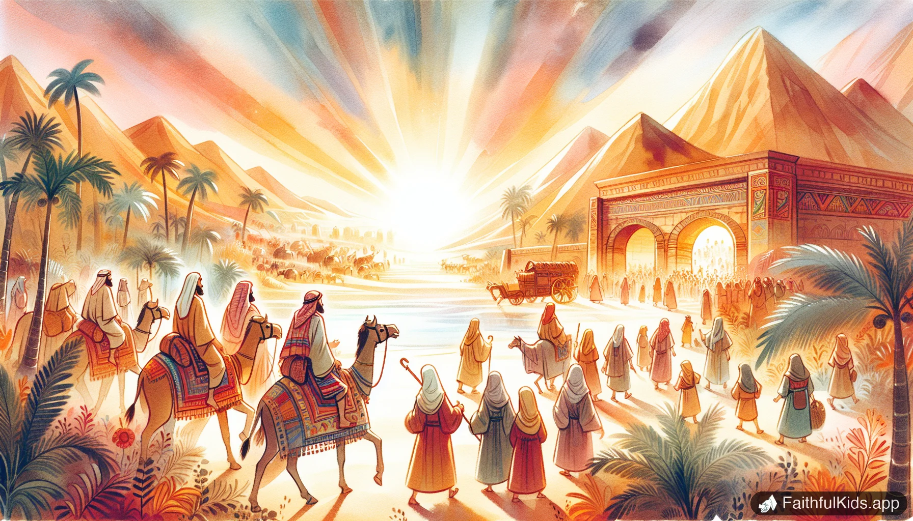 Escape to Egypt for Kids: Bible Story Explained Simply