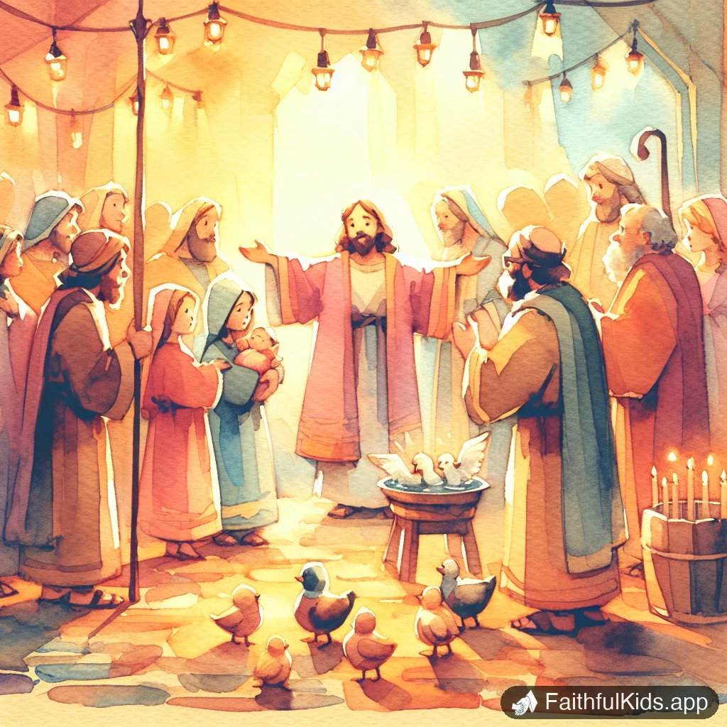 Illustration from Faith Hall of Fame for Kids: Bible Story Explained Simply