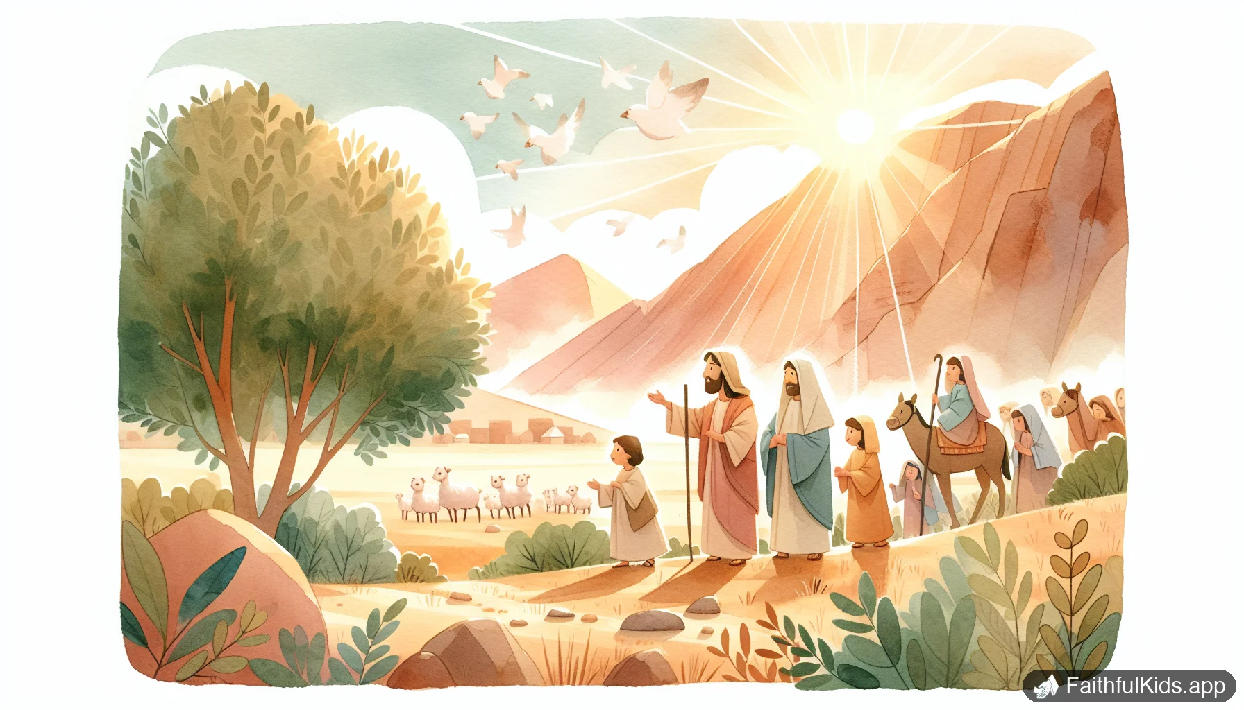 Faith Hope and Love for Kids: Bible Story Explained Simply