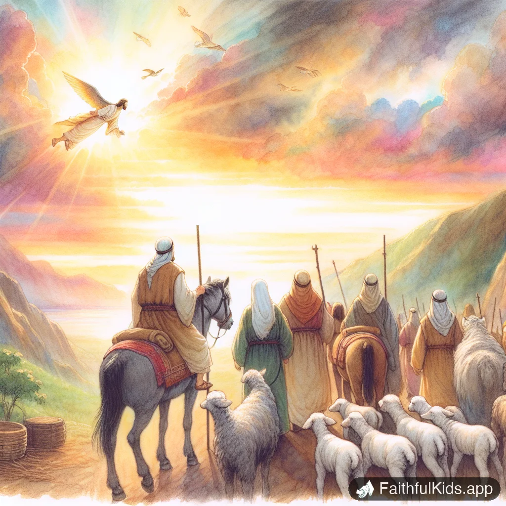 Faith Without Works for Kids: Bible Story Explained Simply - Key Moment Illustration