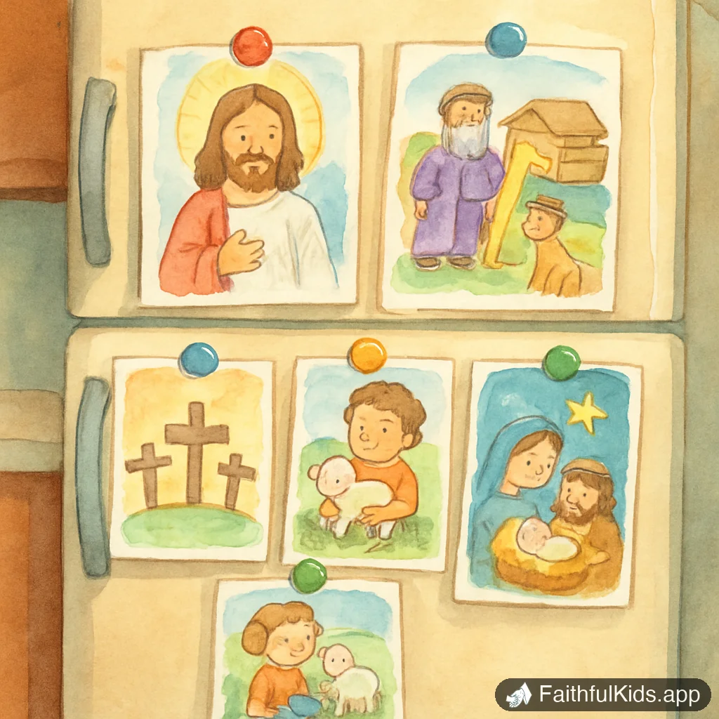 Free Bible Printables for Kids: The Complete Roundup - Key Moment Illustration