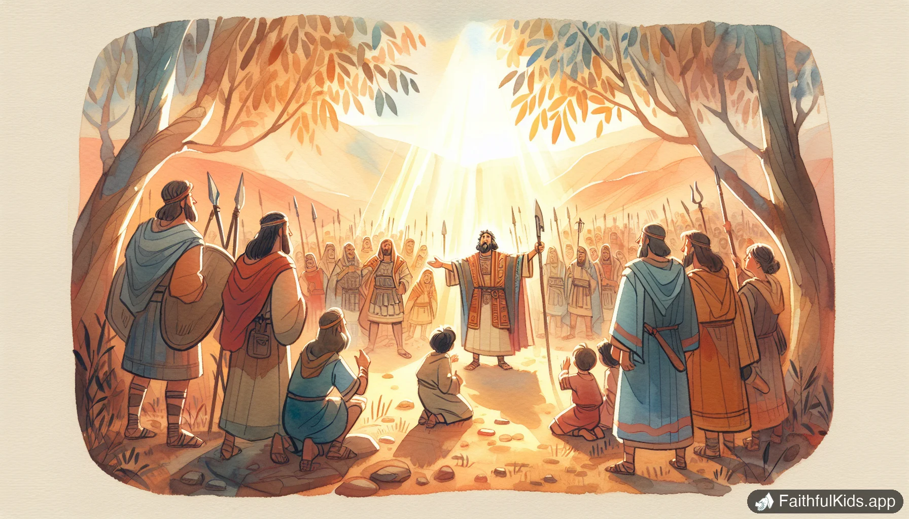 Gideon the Unlikely Hero for Kids: Bible Story Explained Simply