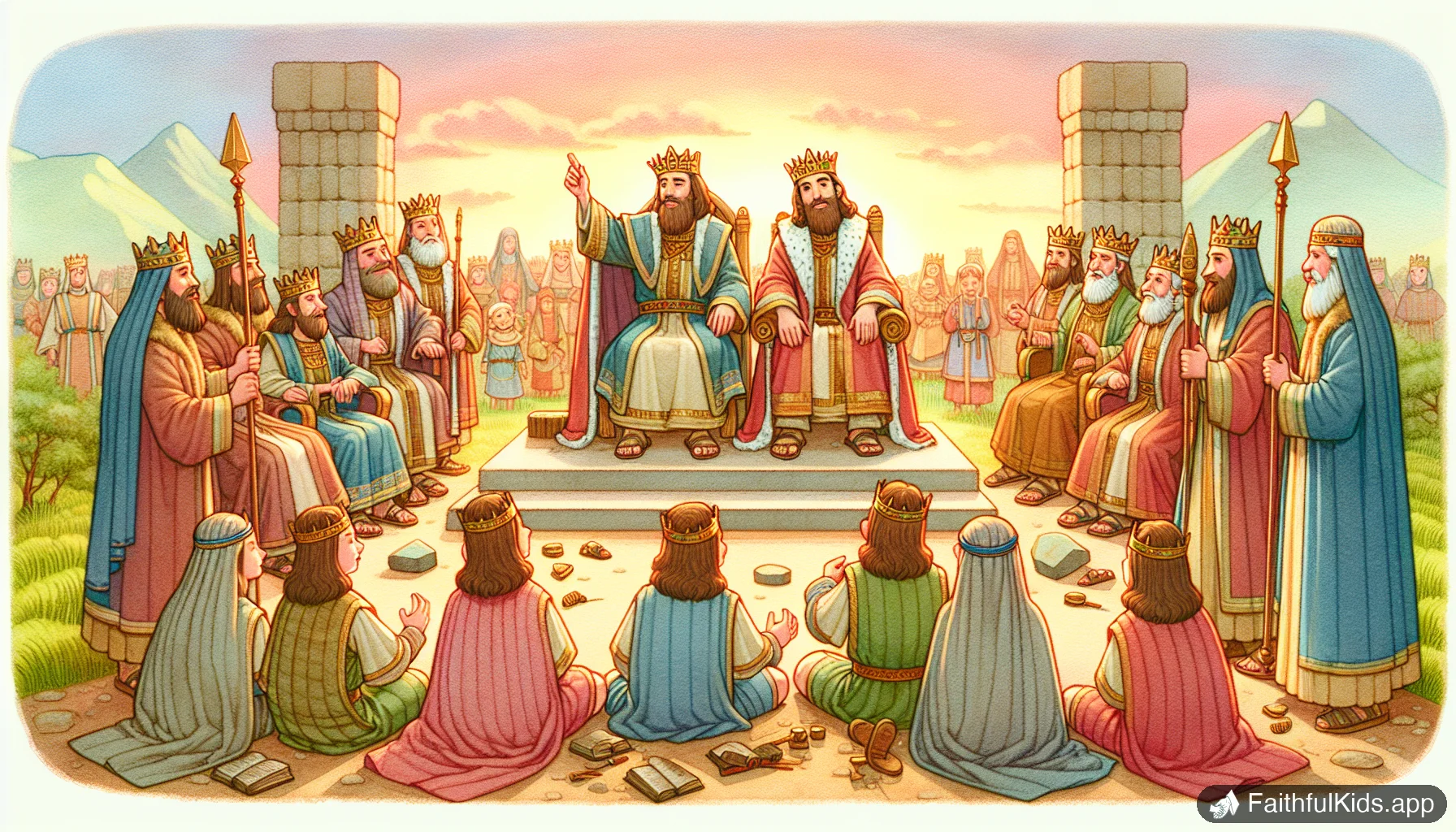 Good Kings and Bad Kings for Kids: Bible Story Explained Simply