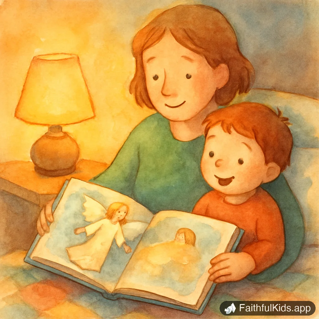 Illustration from How to Explain Angels to a Child (What the Bible Says)