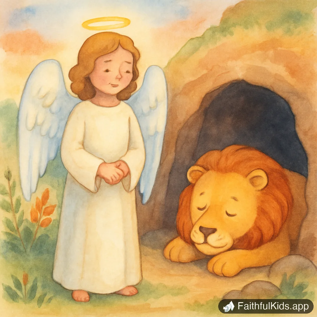 How to Explain Angels to a Child (What the Bible Says) - Key Moment Illustration