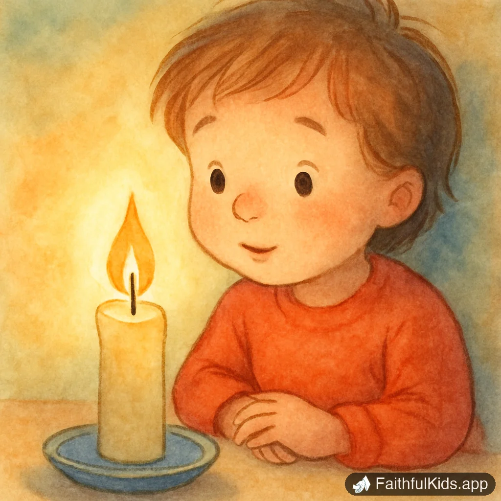Illustration from How to Explain the Holy Spirit to a Child (Simple Guide)