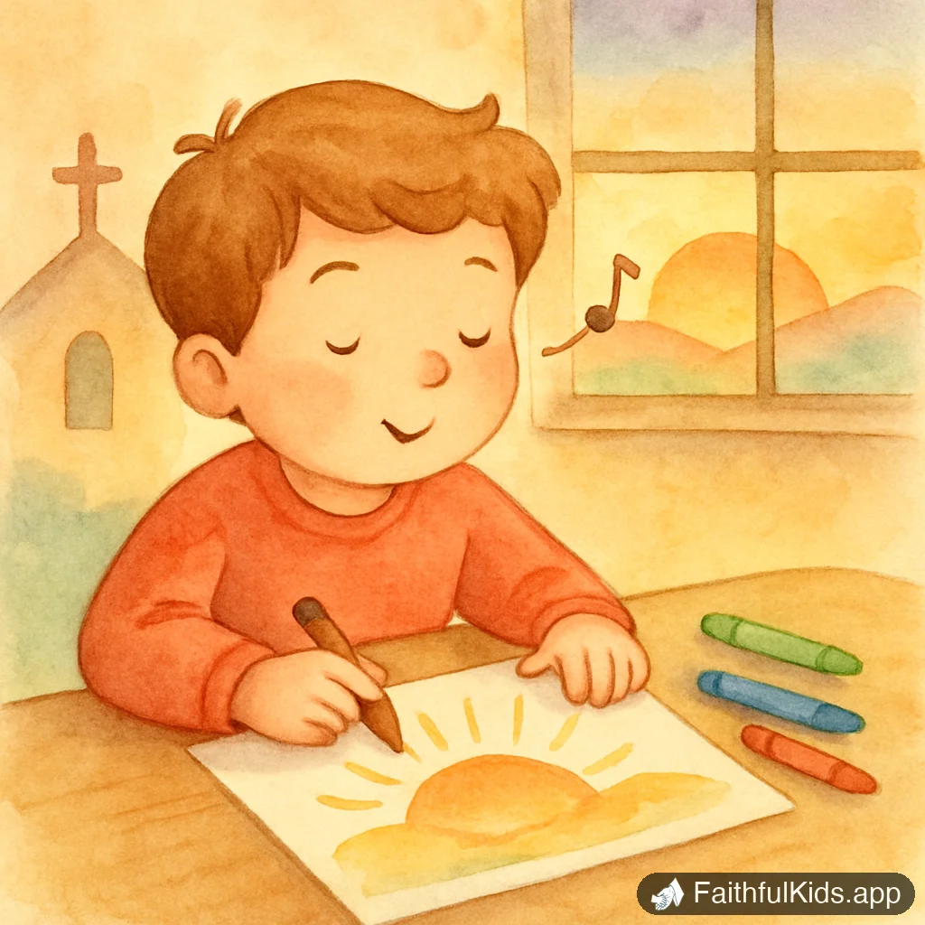 Illustration from How to Explain Worship to a Child (More Than Singing)