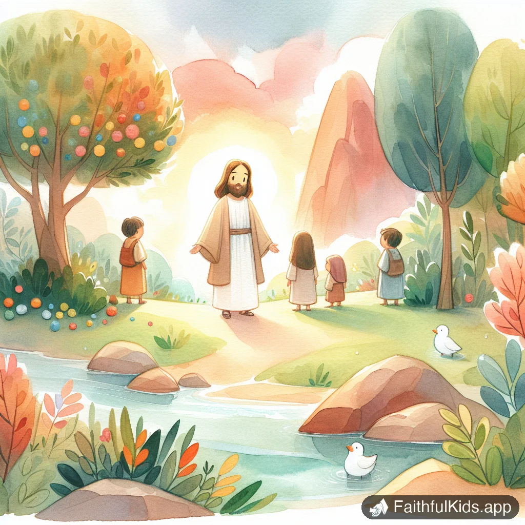 Illustration from I Am the Way for Kids: Bible Story Explained Simply