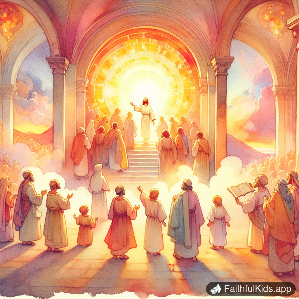 I Am the Way for Kids: Bible Story Explained Simply - Key Moment Illustration