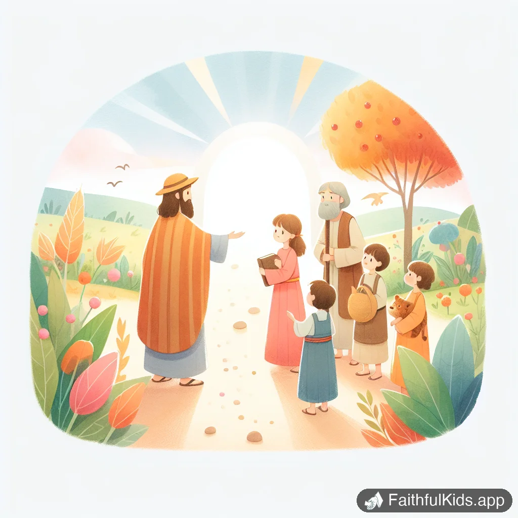 Illustration from Isaiahs Promise for Kids: Bible Story Explained Simply