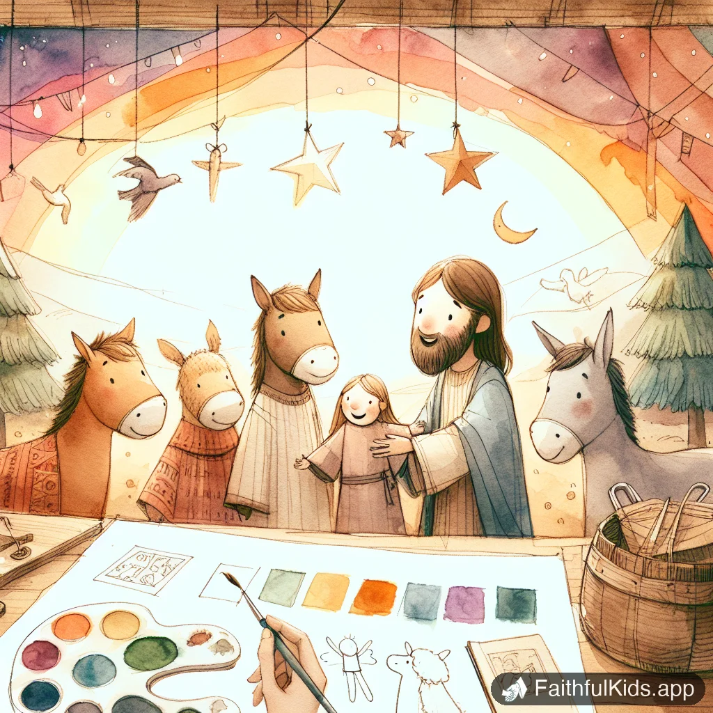 Illustration from It is Finished for Kids: Bible Story Explained Simply