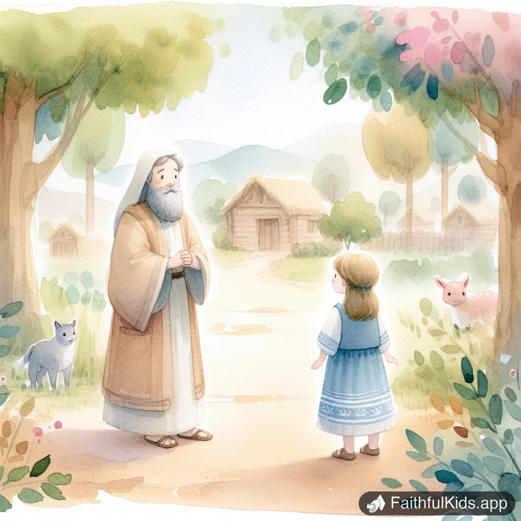 Illustration from Jacob and Esau for Kids: Bible Story Explained Simply