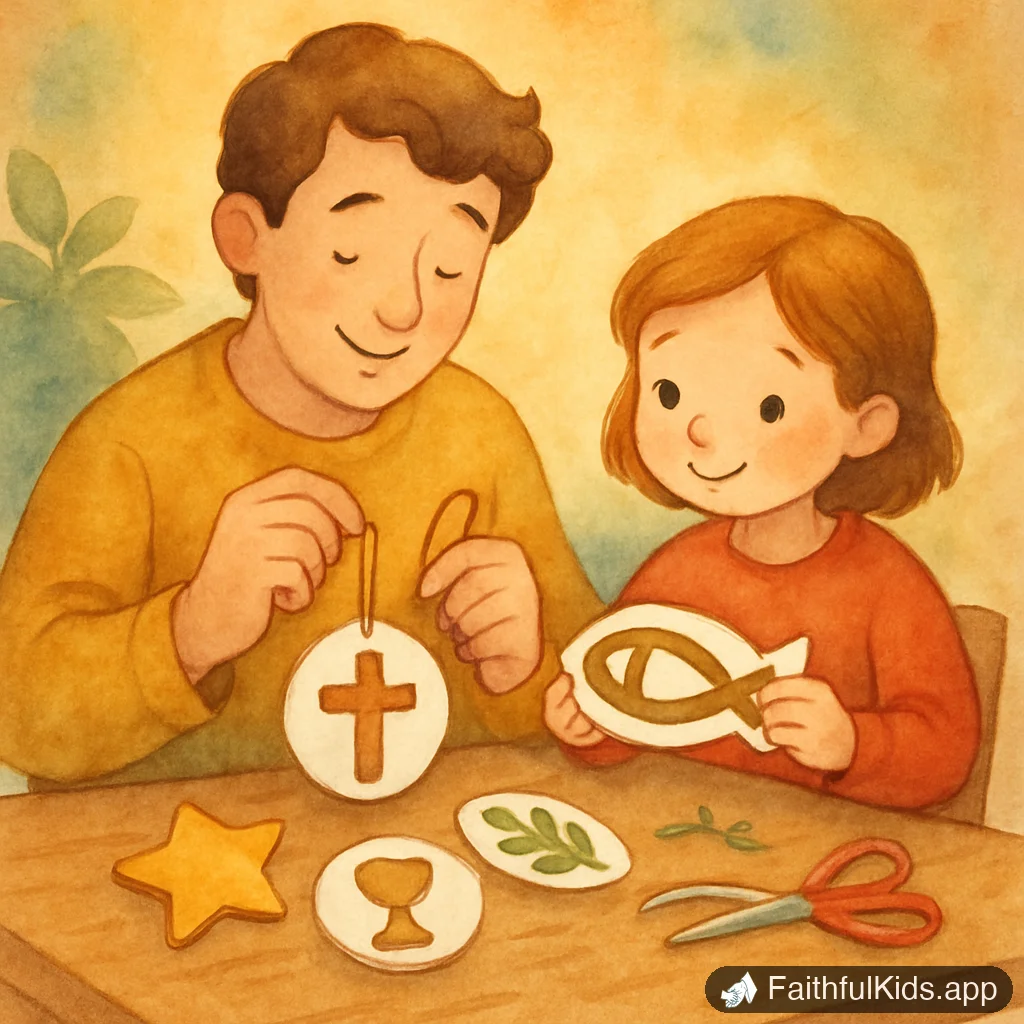 Illustration from The Jesse Tree for Kids: A Complete Family Advent Guide