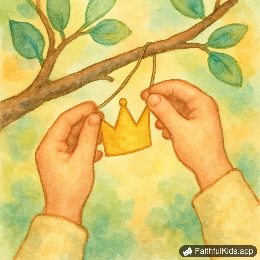 The Jesse Tree for Kids: A Complete Family Advent Guide - Key Moment Illustration