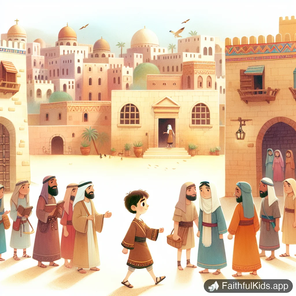 Illustration from Joseph from Prison to Palace for Kids: Bible Story Explained Simply