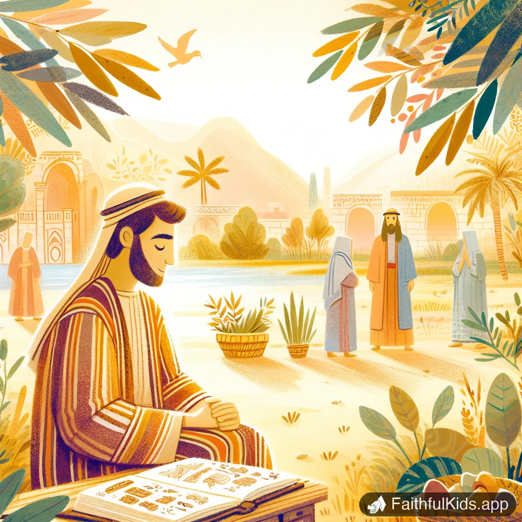 Illustration from Joseph the Dreamer for Kids: Bible Story Explained Simply