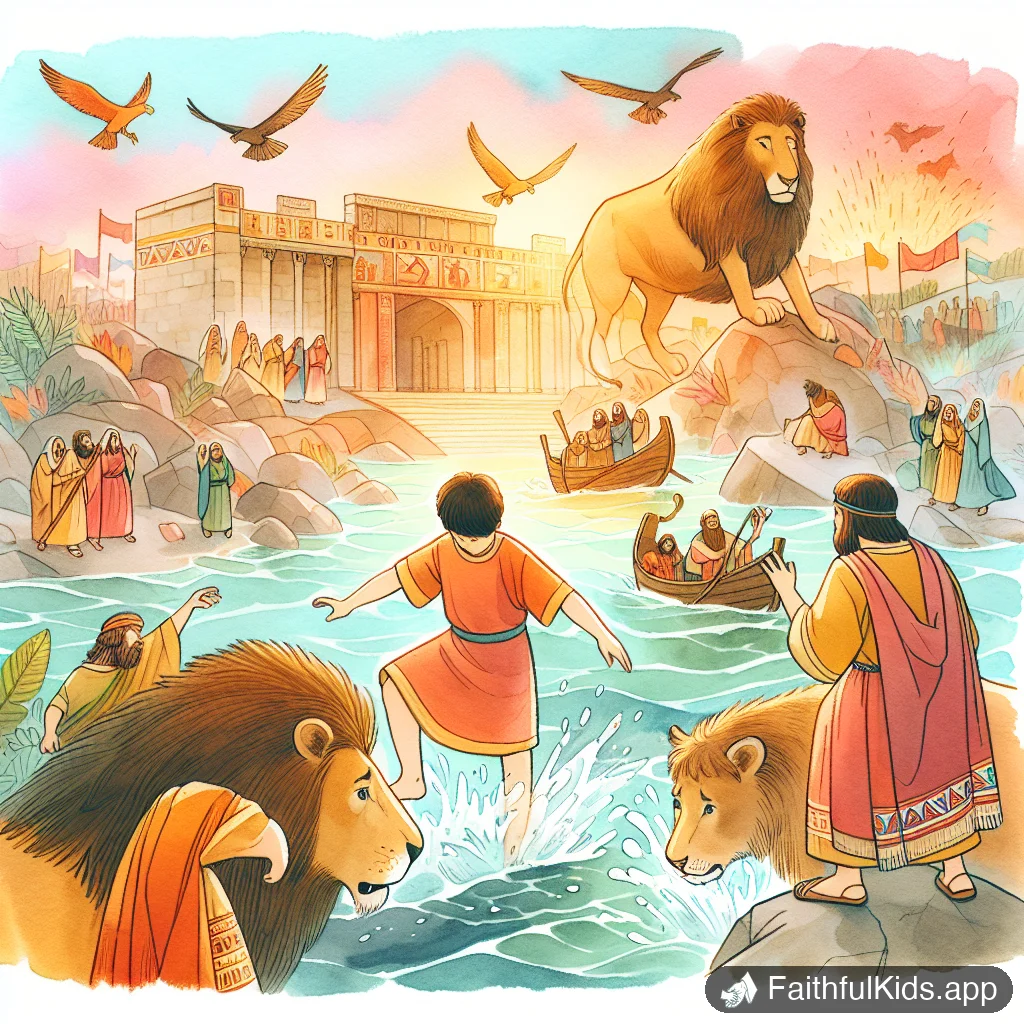Judah Falls to Babylon for Kids: Bible Story Explained Simply - Key Moment Illustration