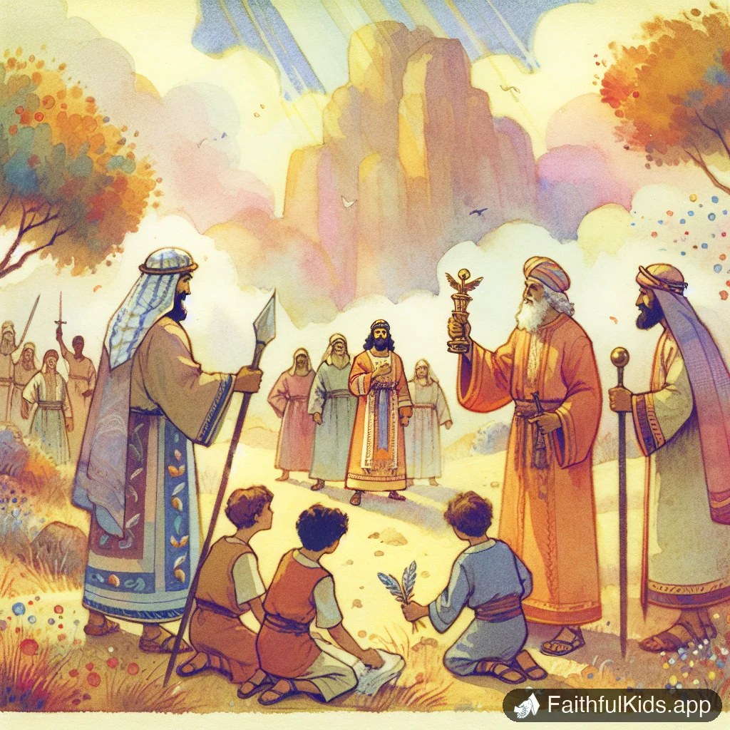 Let My People Go for Kids: Bible Story Explained Simply - Key Moment Illustration