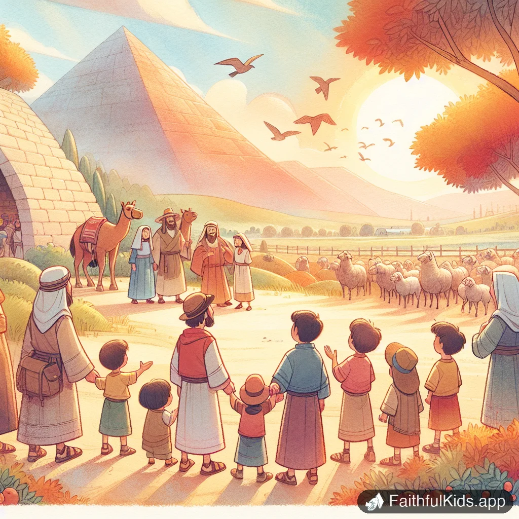 Illustration from Looking Forward for Kids: Bible Story Explained Simply