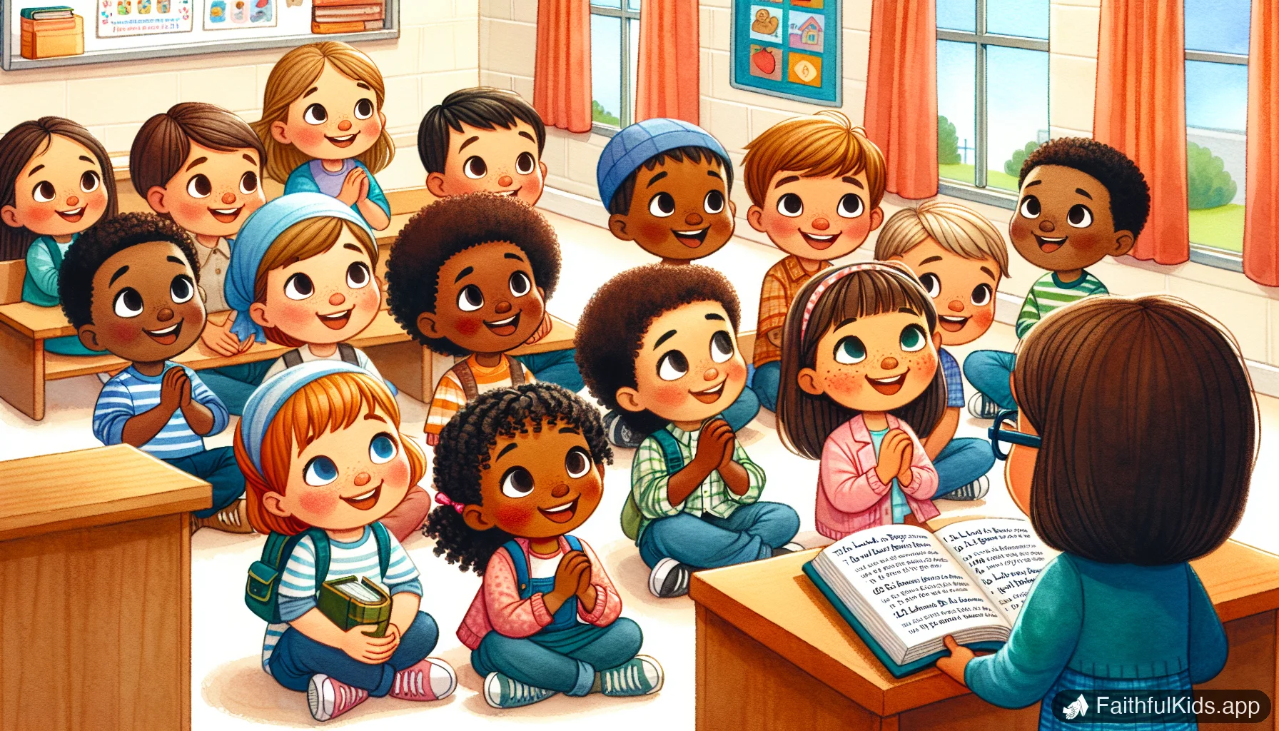 The Lord's Prayer for Kids Explained Line by Line