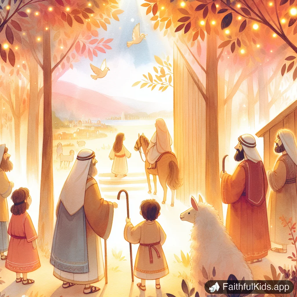 Illustration from Love is for Kids: Bible Story Explained Simply