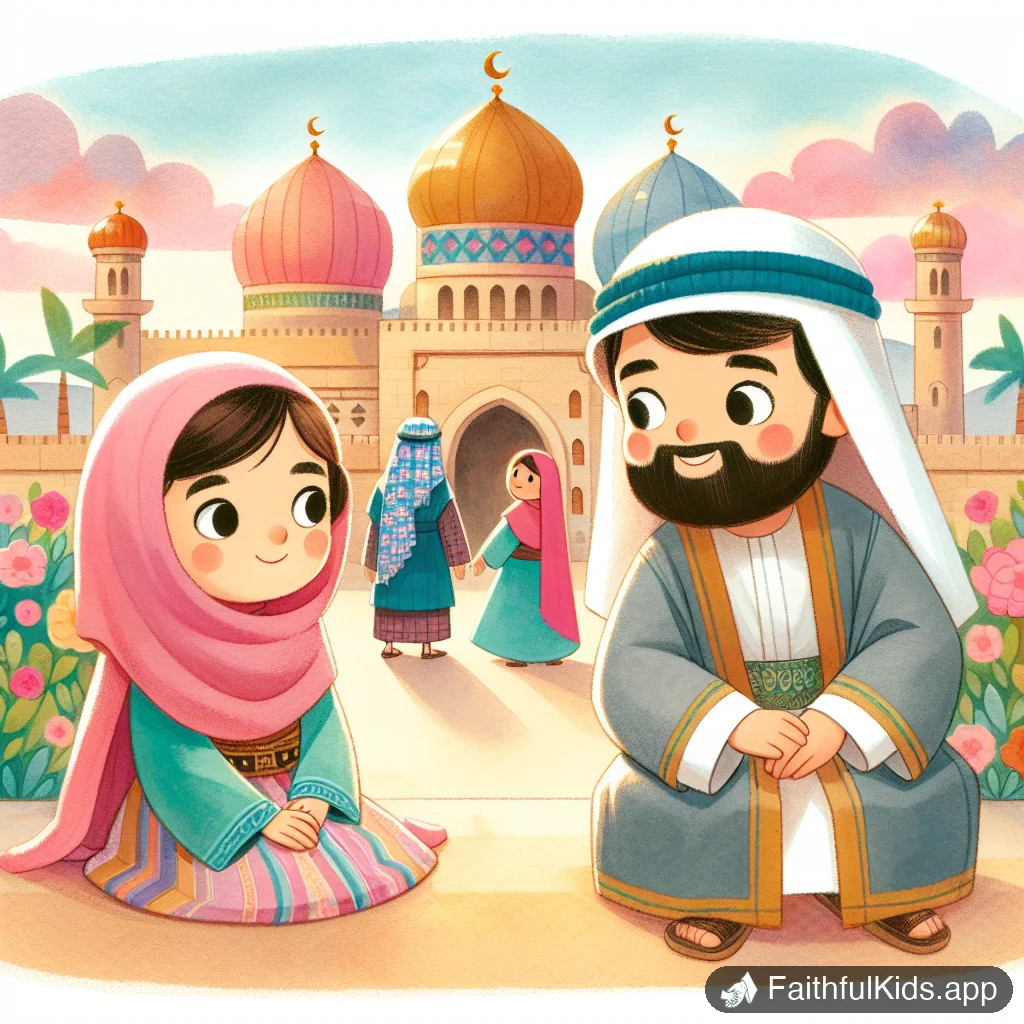 Illustration from Love One Another for Kids: Bible Story Explained Simply