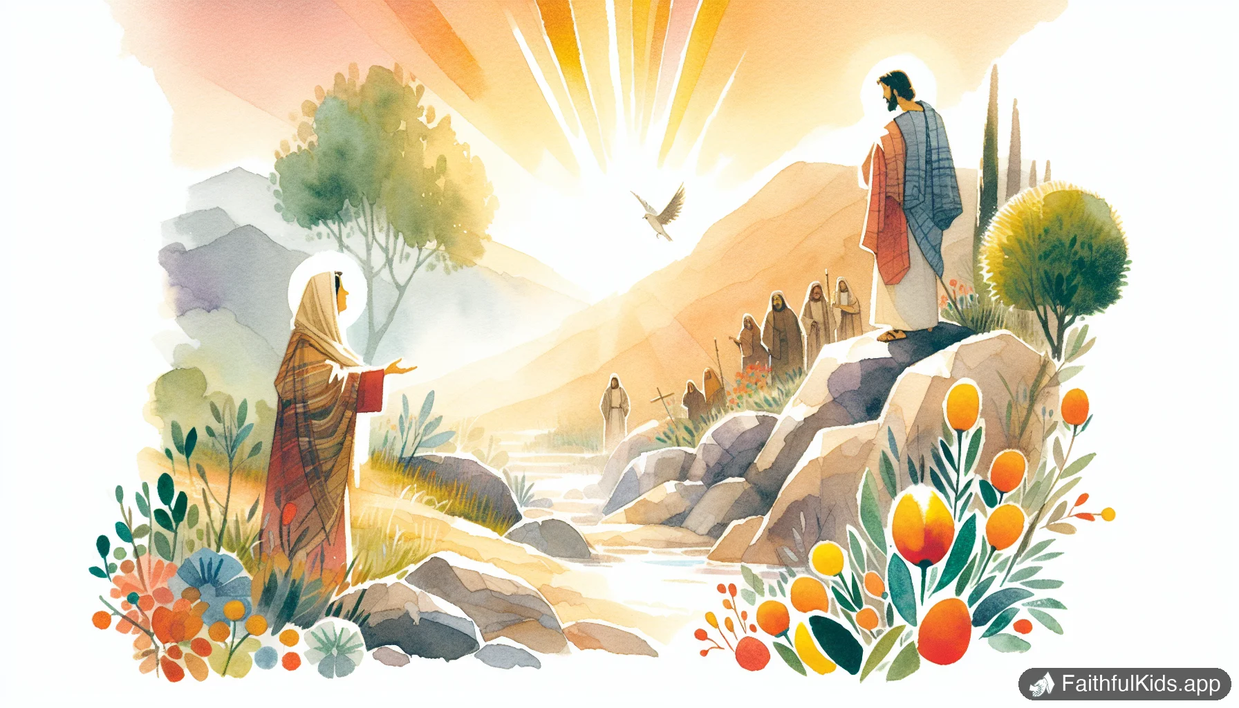 Mary Sees Jesus for Kids: Bible Story Explained Simply