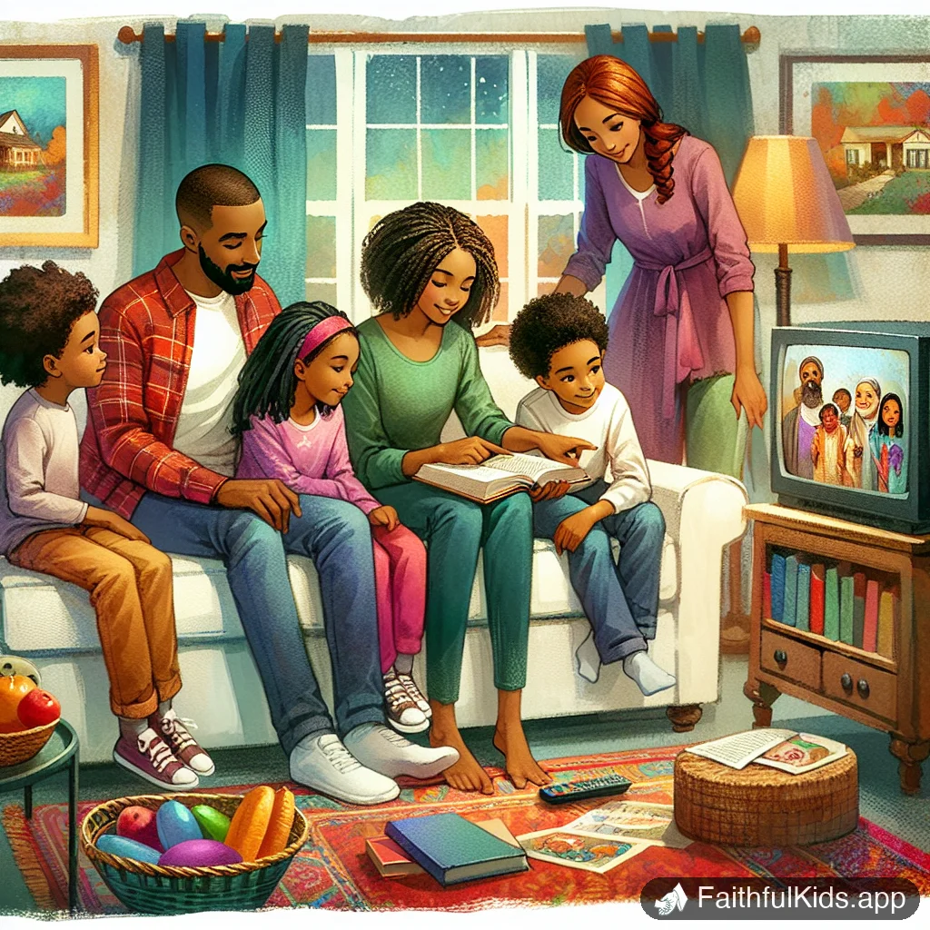 Illustration from Minno vs Faithful Kids: Which Bible App Is Better for Your Family?