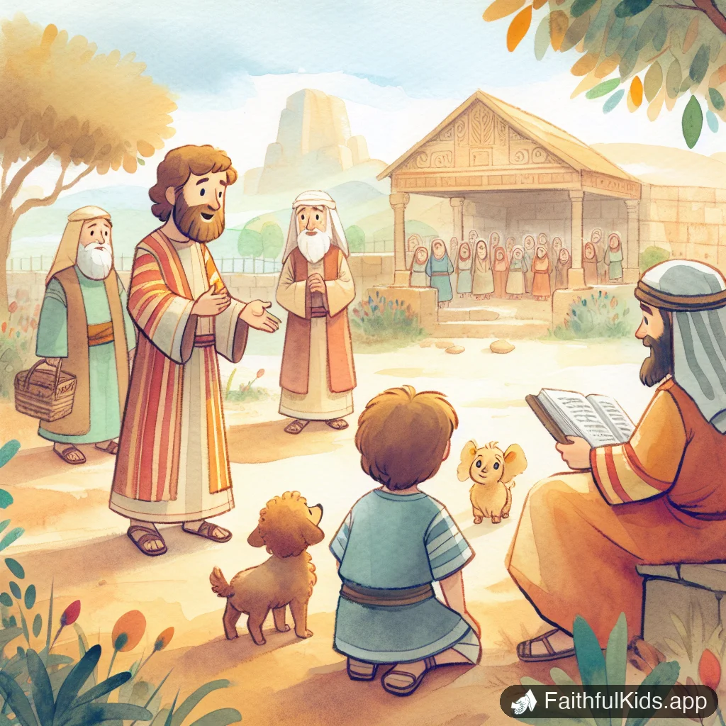 Illustration from More Than Conquerors for Kids: Bible Story Explained Simply