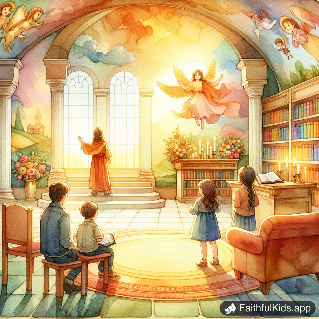 More Than Conquerors for Kids: Bible Story Explained Simply - Key Moment Illustration