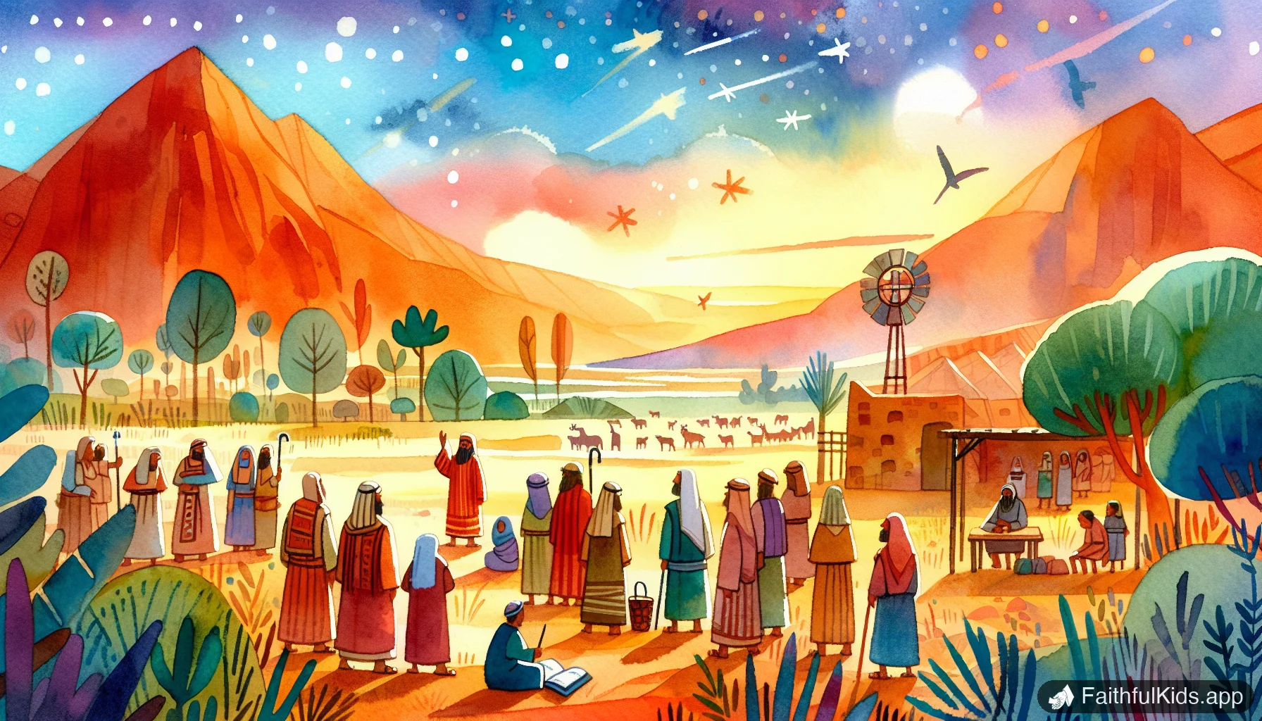 Moses Says Goodbye for Kids: Bible Story Explained Simply