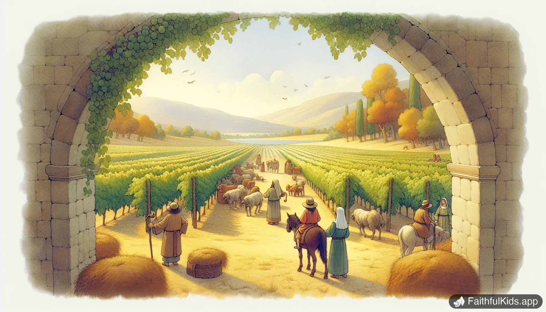 Naboths Vineyard for Kids: Bible Story Explained Simply