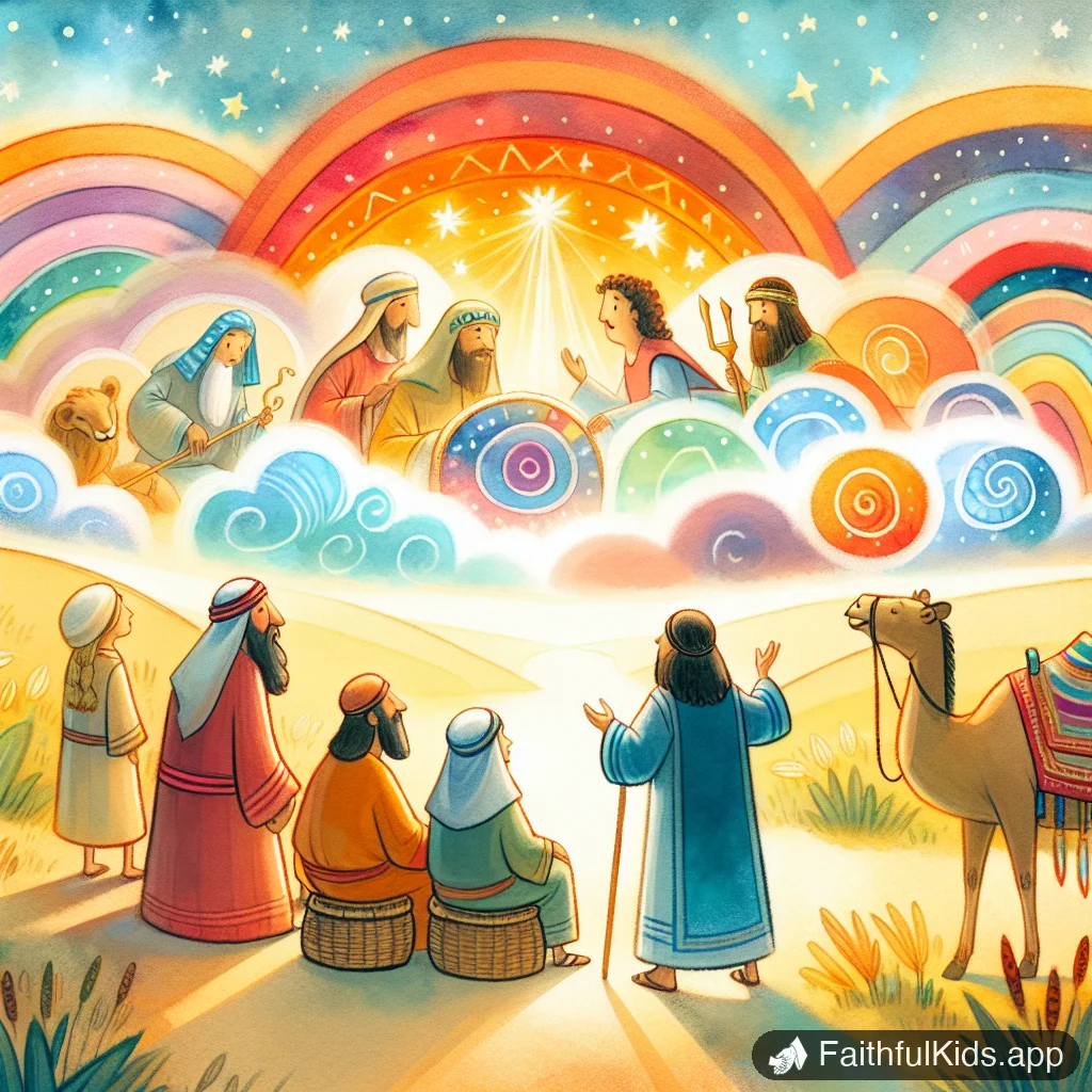 Illustration from Nebuchadnezzars Dream for Kids: Bible Story Explained Simply