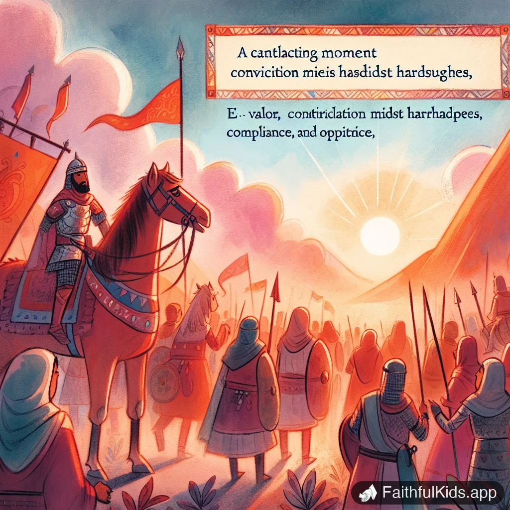 Nebuchadnezzars Dream for Kids: Bible Story Explained Simply - Key Moment Illustration