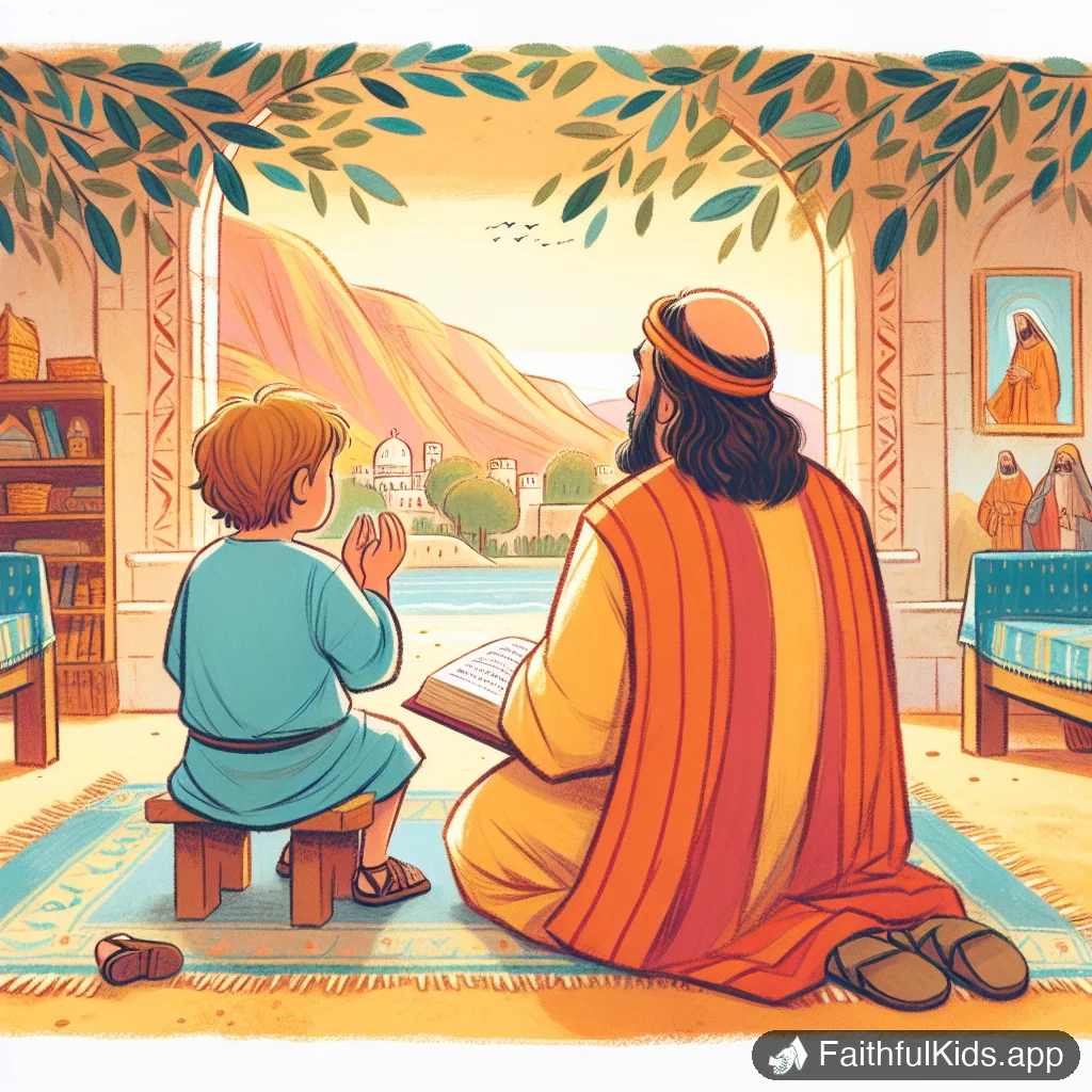 Illustration from Nehemiahs Prayer for Kids: Bible Story Explained Simply