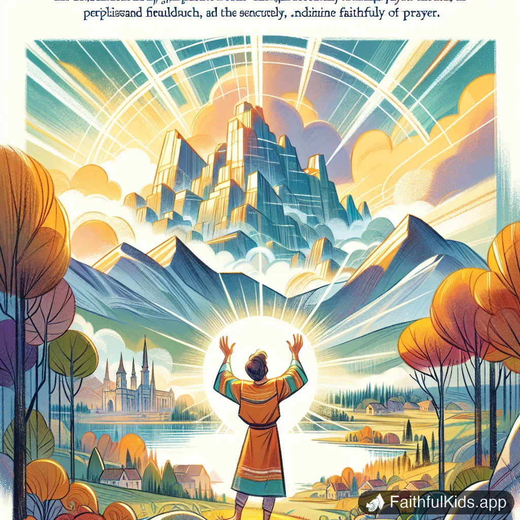 Nehemiahs Prayer for Kids: Bible Story Explained Simply - Key Moment Illustration