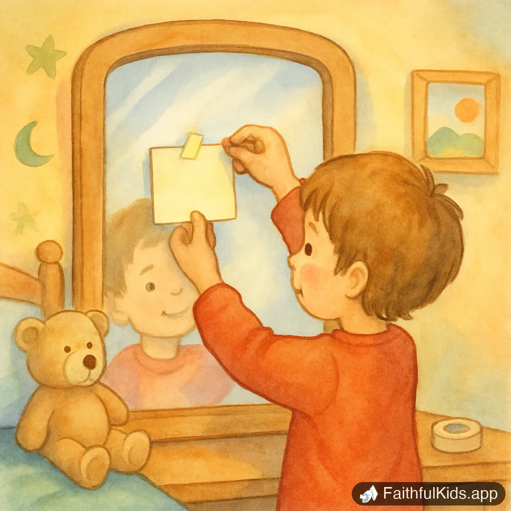 Illustration from New Year's Family Devotions: A Simple Tradition Guide