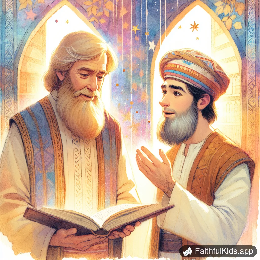 Illustration from Paul and Barnabas Split for Kids: Bible Story Explained Simply