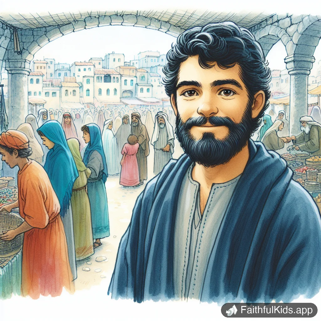 Illustration from Paul in Corinth for Kids: Bible Story Explained Simply