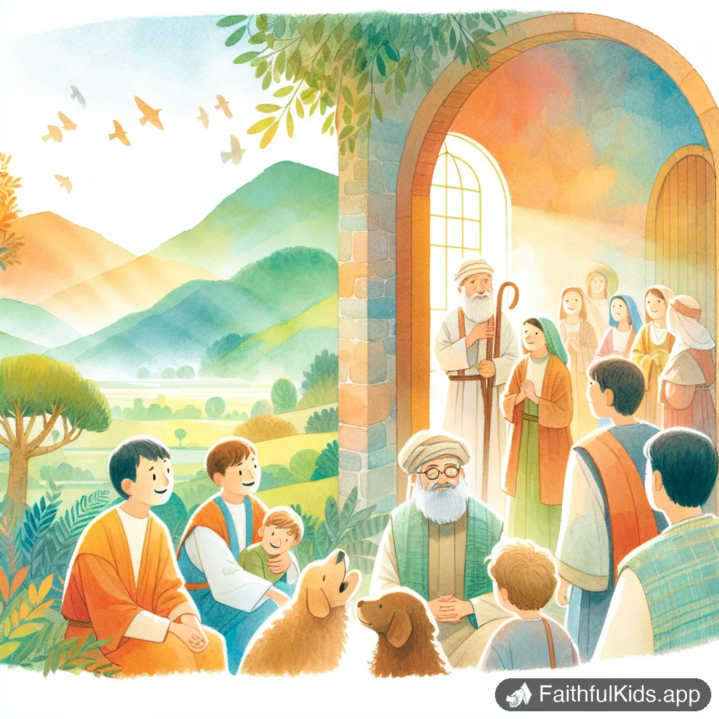 Illustration from Pauls Legacy for Kids: Bible Story Explained Simply
