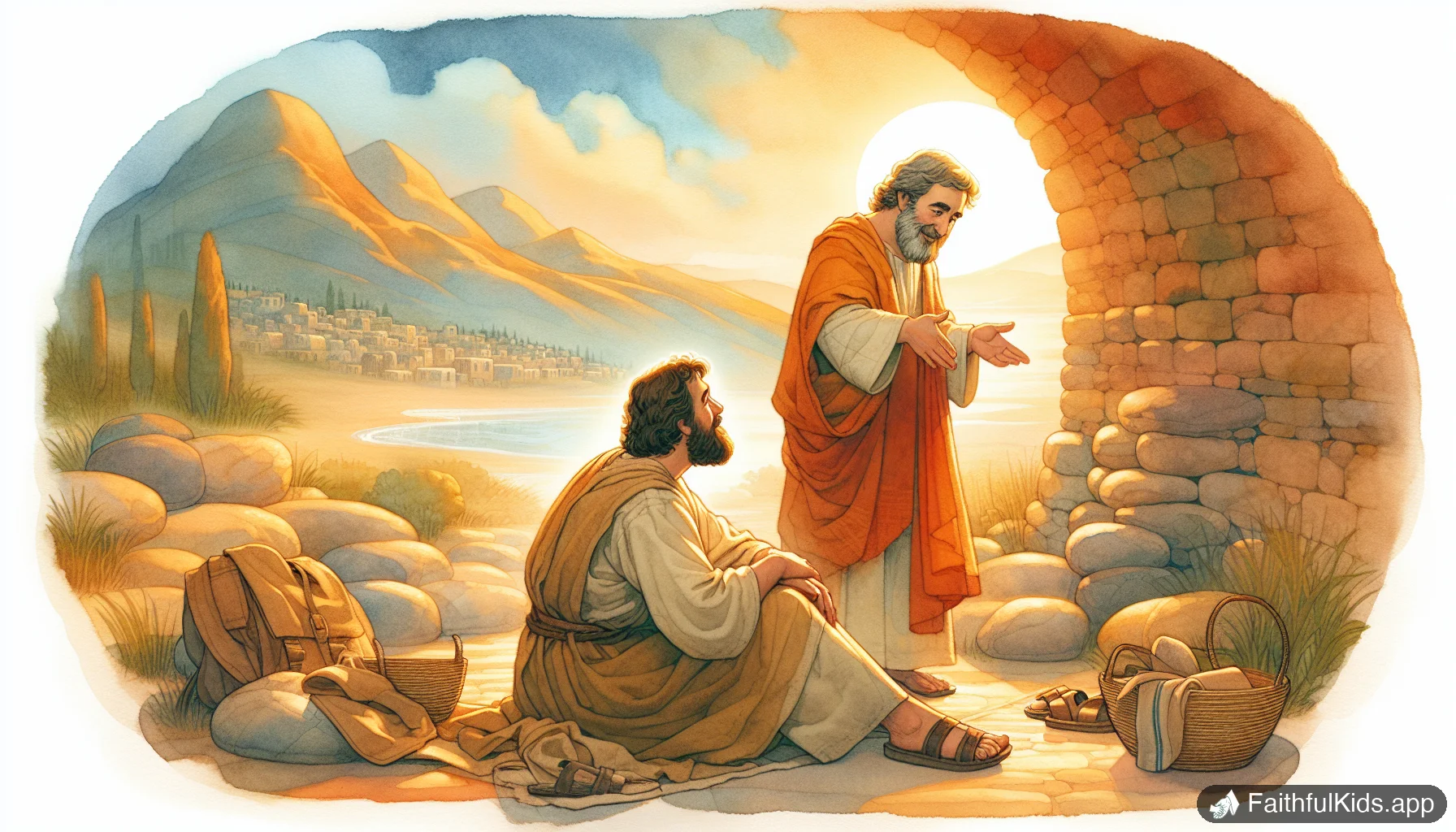 Peter and Cornelius for Kids: Bible Story Explained Simply