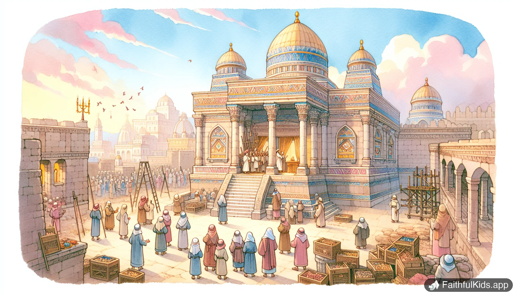 Rebuilding the Temple for Kids: Bible Story Explained Simply