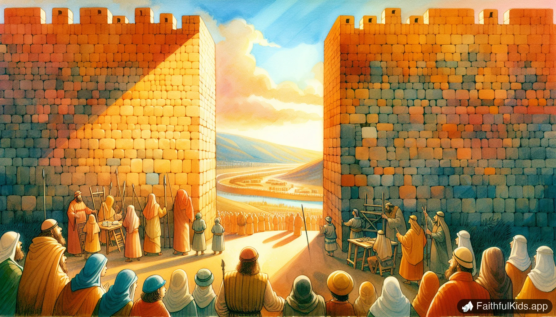 Rebuilding the Walls for Kids: Bible Story Explained Simply