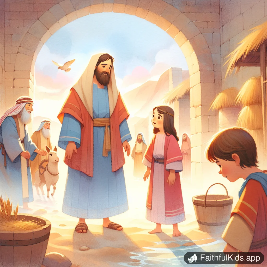 Illustration from Rejected in Nazareth for Kids: Bible Story Explained Simply