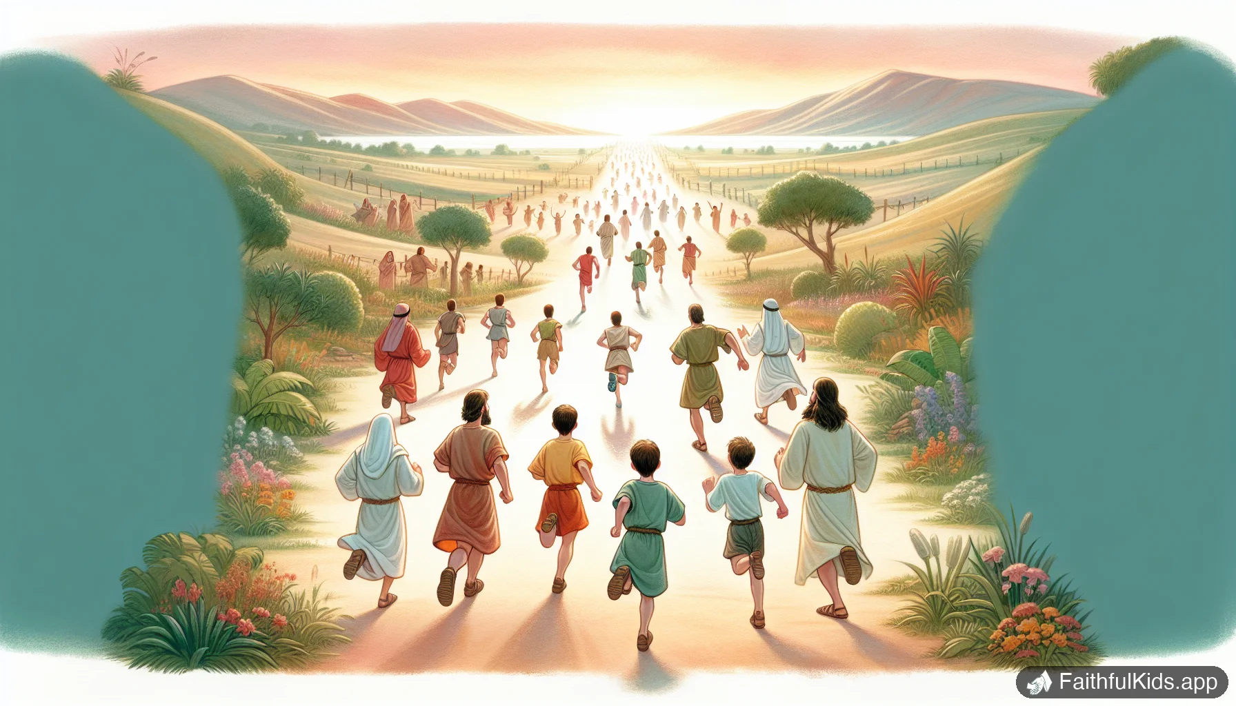 Running the Race for Kids: Bible Story Explained Simply