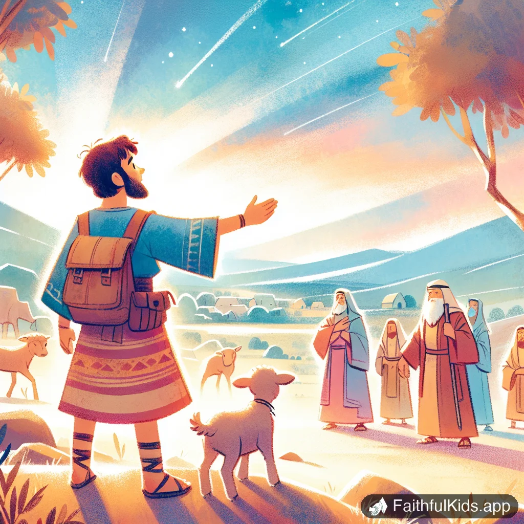 Ruth a Story of Loyalty for Kids: Bible Story Explained Simply - Key Moment Illustration